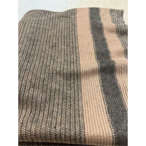 Avaly Fashion Sweater Poncho One Size Grays/Beige NWT - Picture 5 of 5